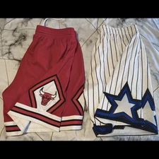 Mitchell & Ness NBA Chicago Bulls & Orlando Magic Swingman shorts BUNDLE