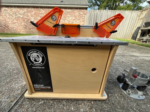 Bench Dog Router Table RT150 w/ Craftsman 12A Router | eBay