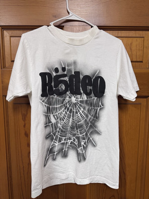 Spider x Cactus Jack Size S In Hand Used White Web Sp5der Small