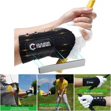 Wrist Brace Golf Swing Aid Wrist Hinge Training Equipment Size Adjust Fits