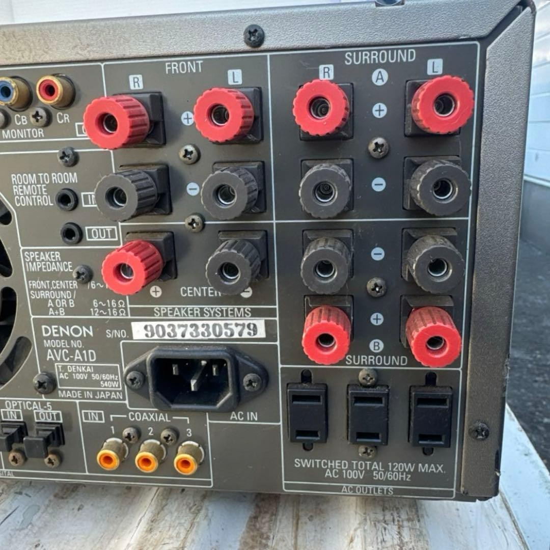 Denon Avc-a1d Av Surround Amplifier Home Theater Receiver Audio Video Amp