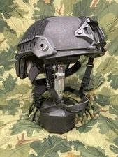 Protech High Cut Ballistic Helmet Lg Wilcox Shroud Opscore Rails Team Wendy BOA