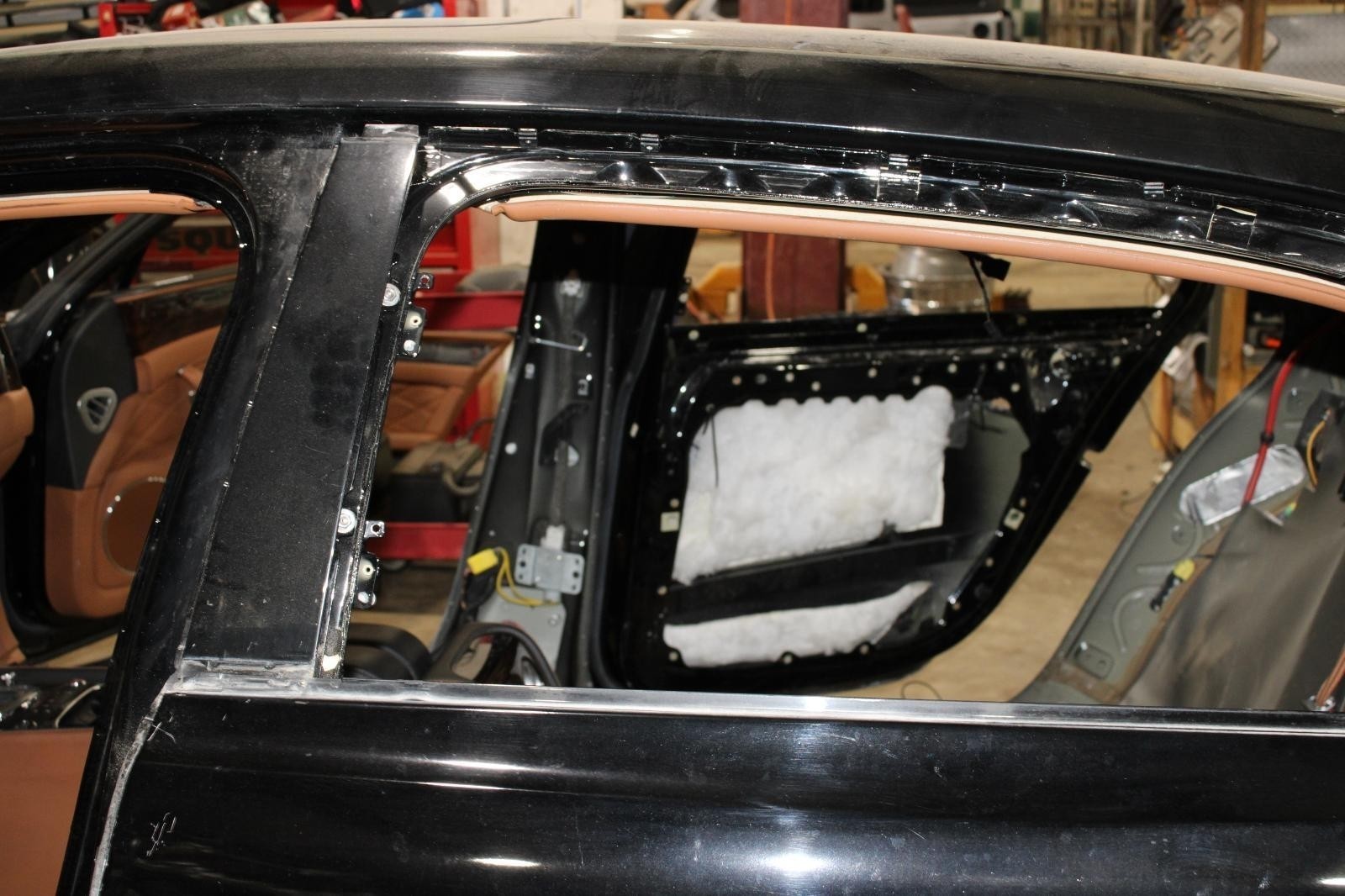 Bentley Flying Spur 2014-2018 Rear Left Side panel Black