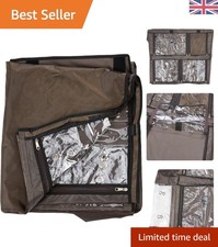 Foldable Hutch Cover for Rabbits - Insulating & Water-Repellent, 92x45cm