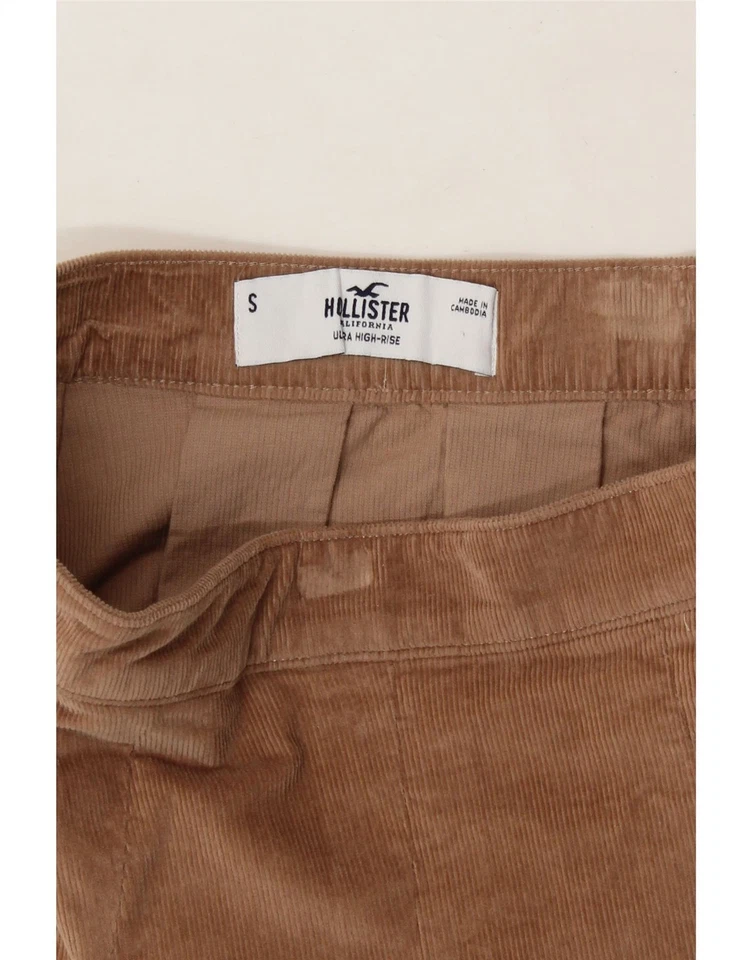 HOLLISTER Womens High Waist Corduroy Skirt Small W26  Brown Cotton BX03 - Image 3 of 3