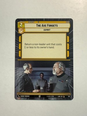 The Axe Forgets (Hyperspace) 510 SWU A Lawless Time