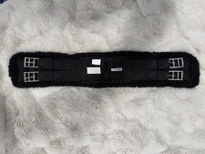 Lettia Coolmax Dressage Girth Size 24 Black F...
