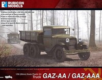 Rubicon Models GAZ-AA / GAZ-AAA Truck 1/56 28Mm Sowjet Union Wwii Lkw Udssr