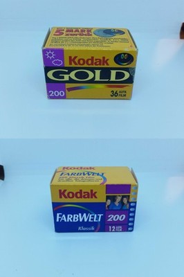 1x Kodak GOLD Ultra 400 und 1x Kodak Farbwelt Klassik 200