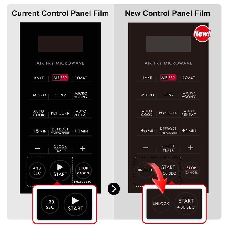 3-in-1 Air Fryer Microwave Convection Oven 900W Countertop Culinary Versatility