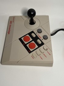 Nintendo NES Advantage Joystick Controller NES-026 Gray