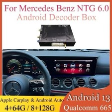Android Box 4GB+64GB CarPlay Mercedes Benz NTG6.0 MBUX A B E CLA GLA GLE GLC GLB