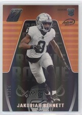 2023 Panini Zenith Rookies Silver Artist Proof 24/50 Jakorian Bennett #147 0ud4