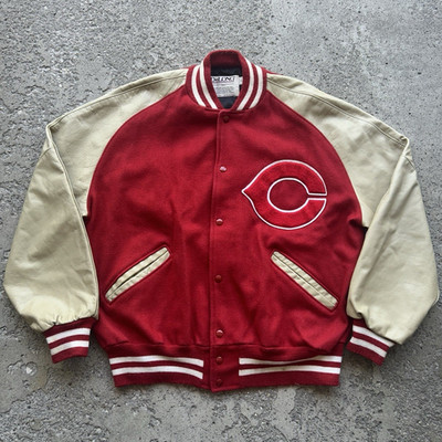 Vintage 90 s Cincinnati Reds Varsity Jacket 