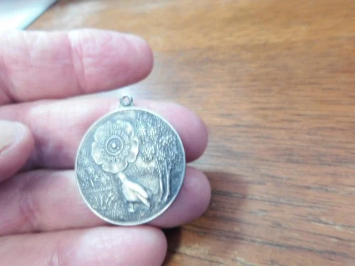 Sterling .925 Silver Round Proof Rare Vintage Medal Missouri Conservation 9.6 g