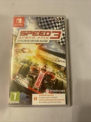 Speed 3: Grand Prix Nintendo Switch Code In A Box Brandneu Sealed