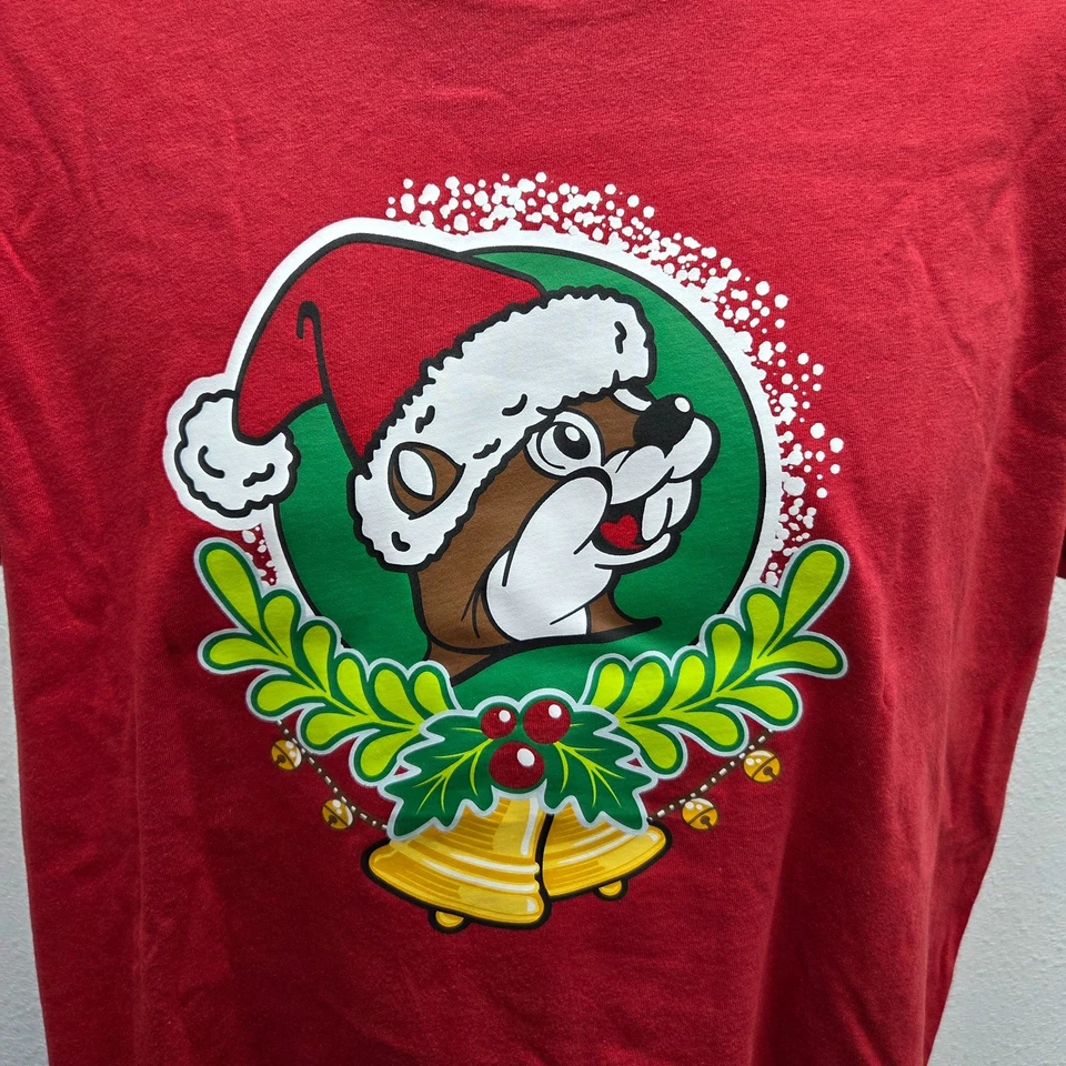 Camiseta Bucees 2025 Buc-ee's Christmas "Jingle All The Way To Buc-ee's" - Nueva Foto 3 de 4
