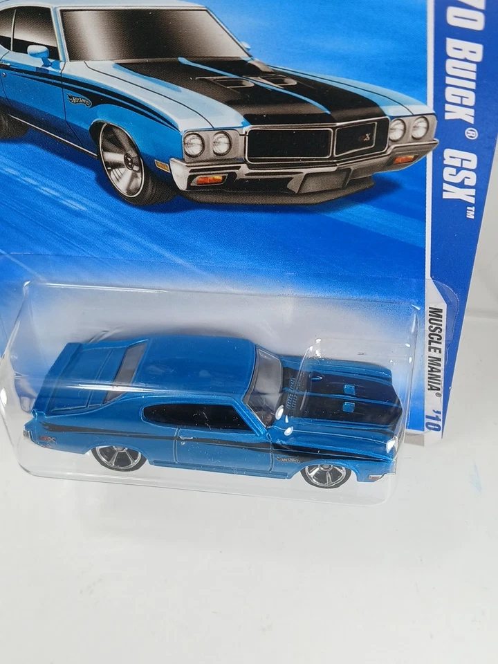Buick GSX 083/240 azul Hot Wheels Muscle Mania '10 05/10 '70 Foto 2 de 4