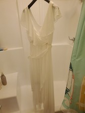 NWT Baltic Born White Wrap Maxi Dress