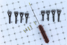 2.7mm  istal  adius Volar Variable Angle Plates 3-6Holes With Screw 71Pcs Set Ti