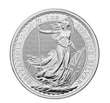 Single 2026 Britannia 1 oz 999 Silver Coin