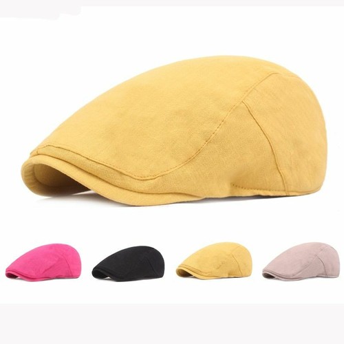 Rétro Artisti Pittore Basco Cappelli Per Uomo Donna Tinta Unita Edera  Coppola | eBay