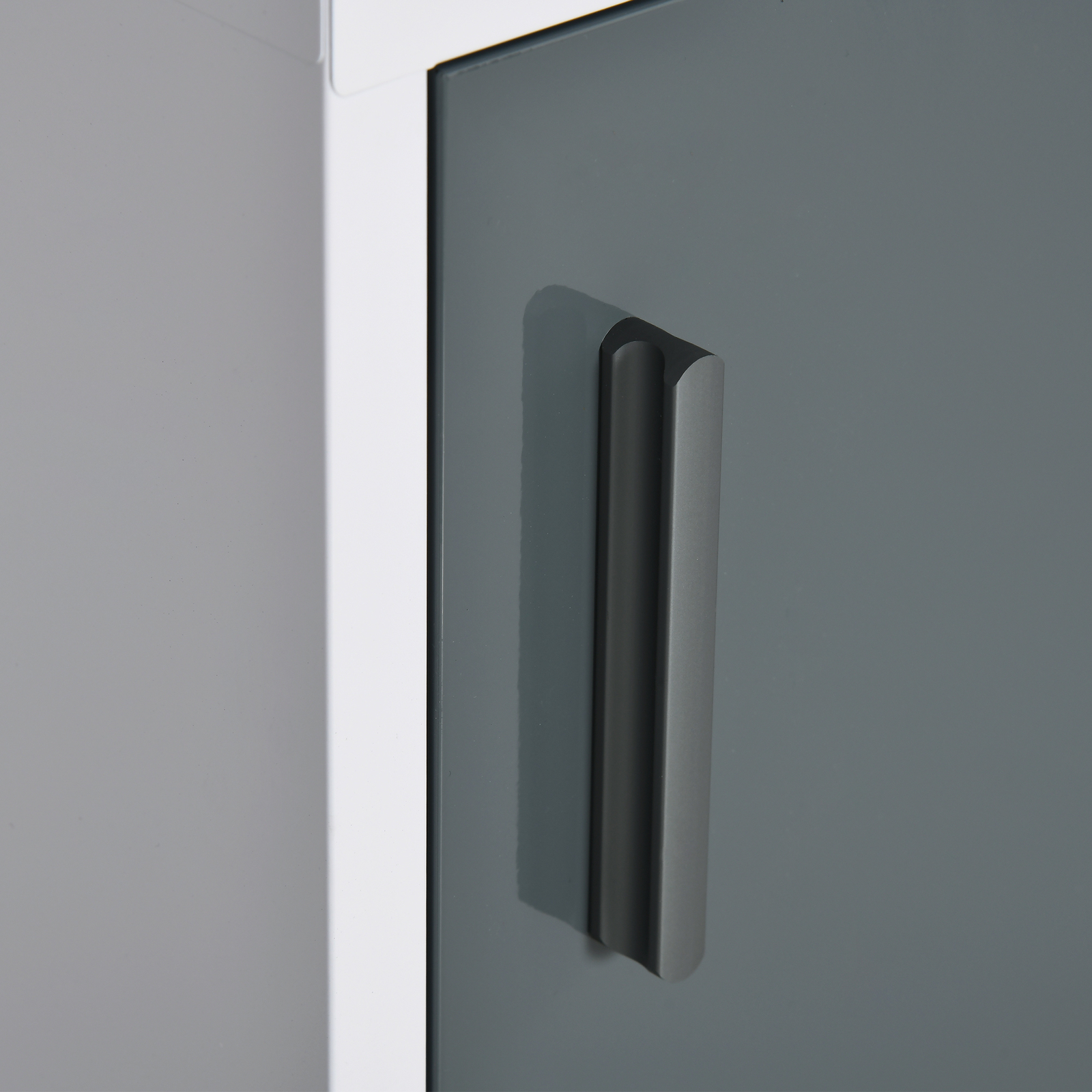 kleankin Wall Medicine with Lock, Medical White and