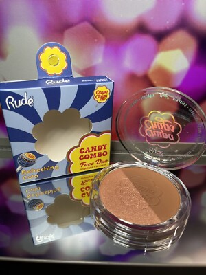 Rude Cosmetics ~ Chupa Chups Highlight & Bronzer Duo ~ Shade Refreshing Cola