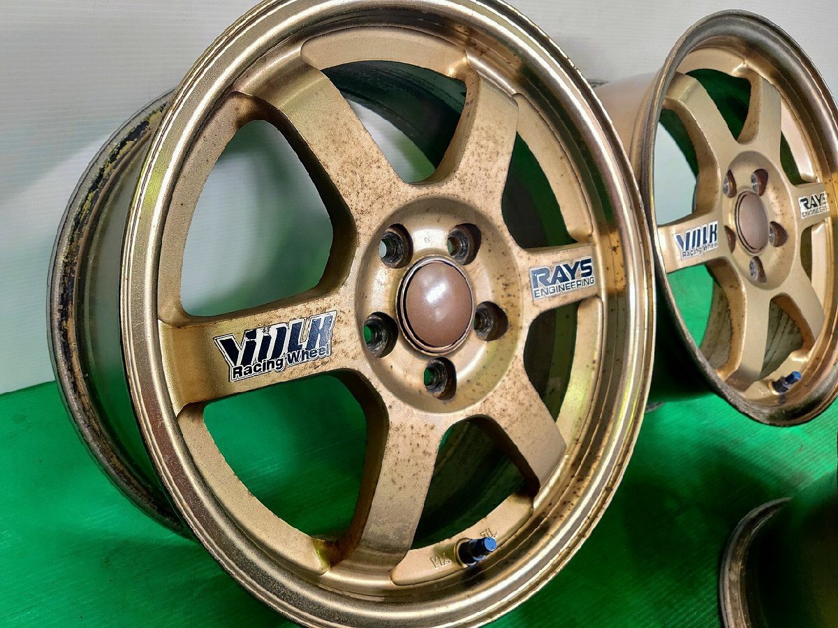 RAYS VOLK RACING TE37 Forged 15inch 7J about +52 5 x100 JDM RAYS VOLK RACING TE37 Forged 15inch 7J about +52 5 x100 JDM