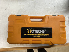 Hoteche 6 Pcs Ratchet Die Stocks 6Pcs 1 Each part number 271004