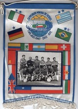 CHILE 1962 Futball football World cup championship pennant original picture team