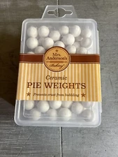 Mrs. Anderson's Reusable Ceramic Pie Weights Perfect Crusts No Bubbling