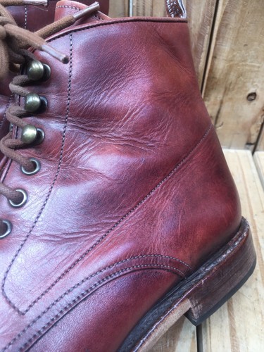 Rm Williams Burgundy leather Australian Lace up Men Boots Size UK 9 | USA 10 - 第 5/23 張圖片