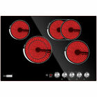 30' 4 Burner 7400W Electric Radiant Cooktop Smoothtop w/ 5 Heat Setting Timer