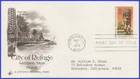 USA4 #C84 ADDR ARTCRAFT FDC   Kii Statue & Template