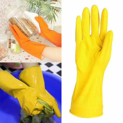 New Rubber Latex Dish Washing Cleaning Long Gloves Household