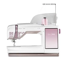 Husqvarna Viking Epic 95Q Open Box Quilting/Sewing Machine with lasar guidance.