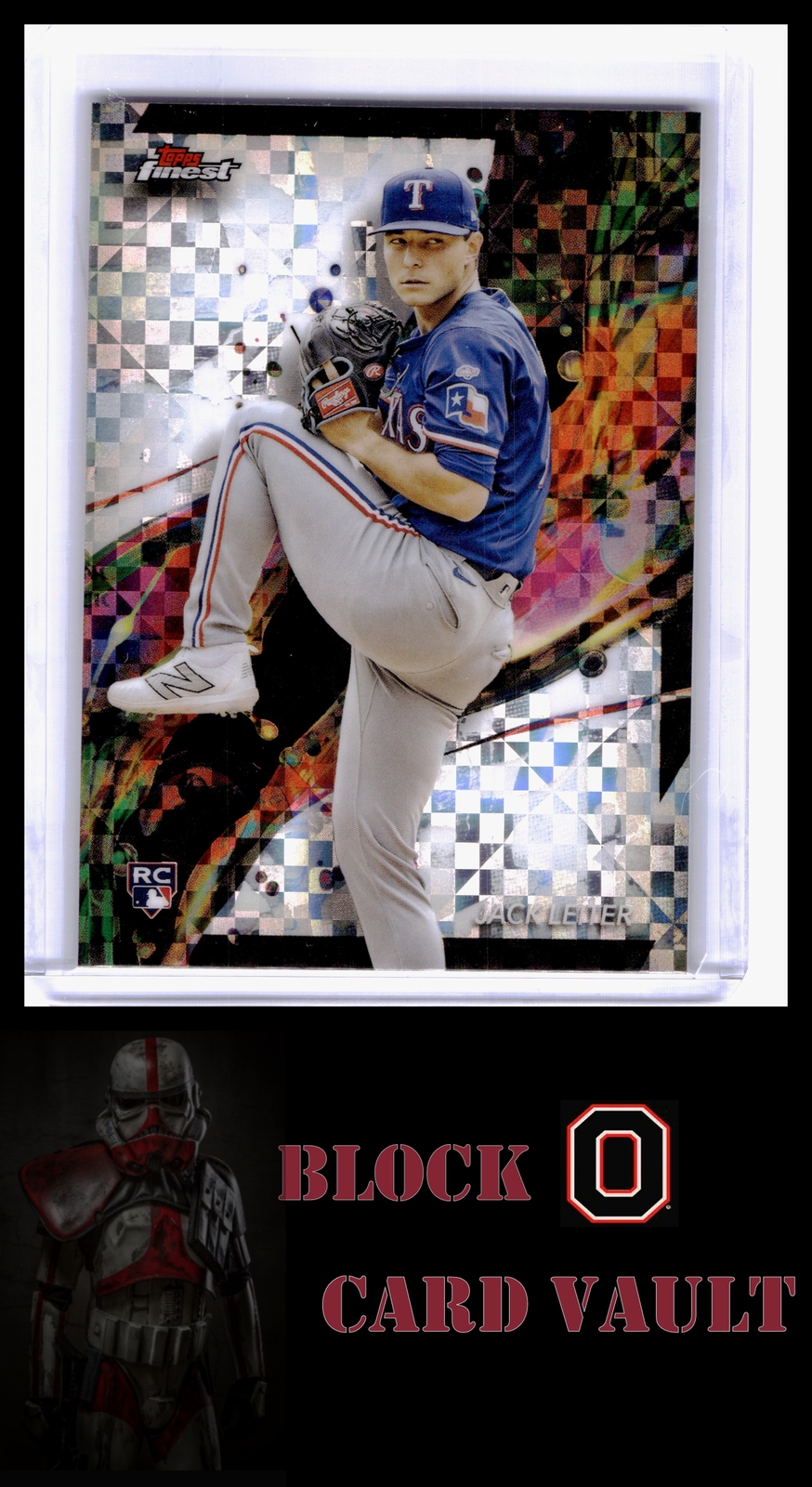 2024 Finest #32 Jack Leiter Checkerboard Refractor