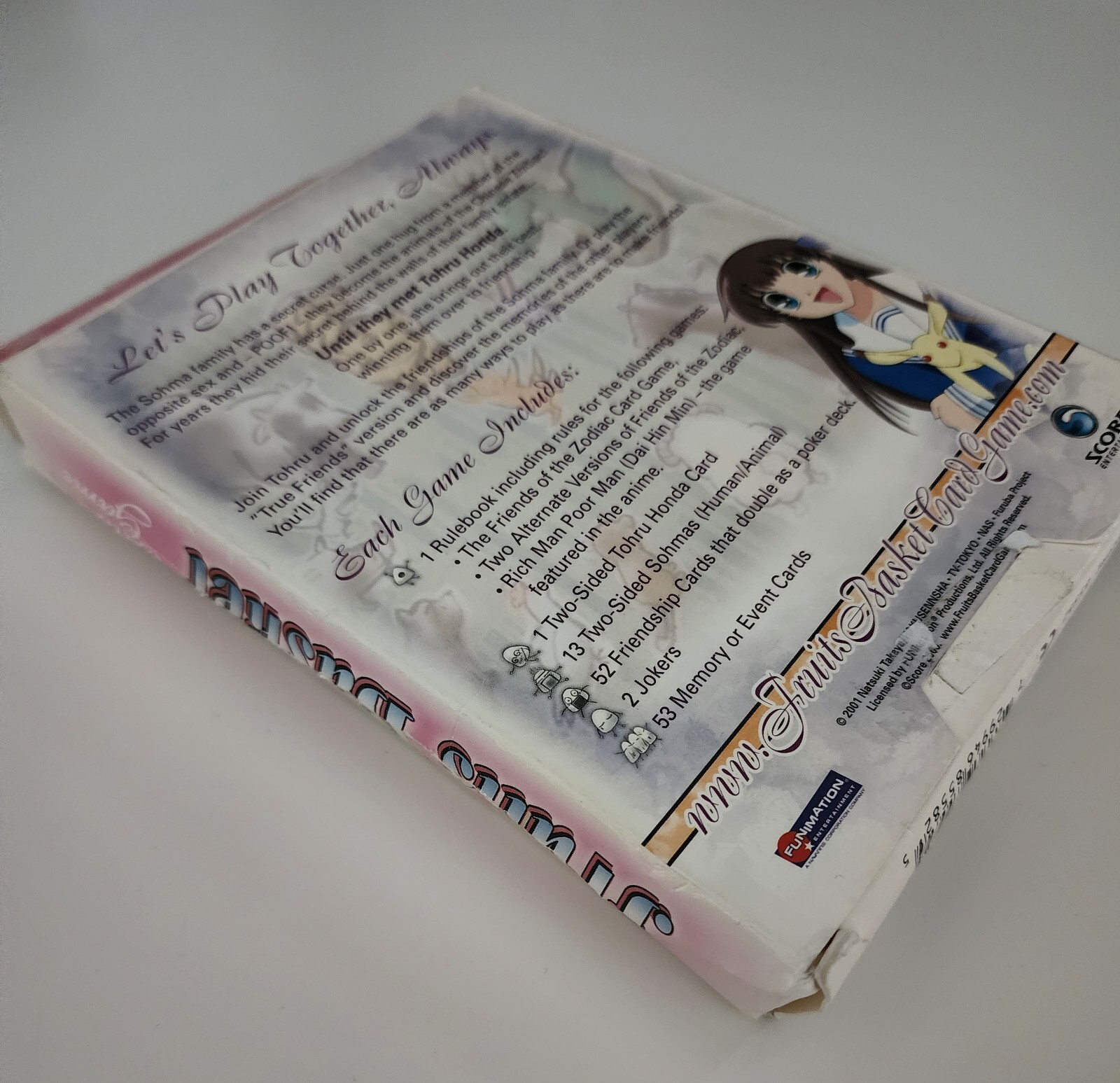 RARE Vintage 2001 Fruits Basket Collectible Card Game. Friends of The