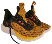 Under Armor Steph Curry Youth Girls Gym Shoes Size 9 - Sesame Street - Pre Owned