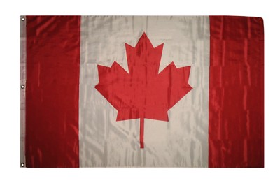 Canada Flag 4x6 Foot Flag Banner (Heavy Duty 150D Super Polyester)