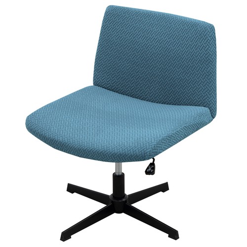 Armless Office Chair Slipcovers Stretch Computer Rotating Chair Protector Cover - Picture 7 of 66