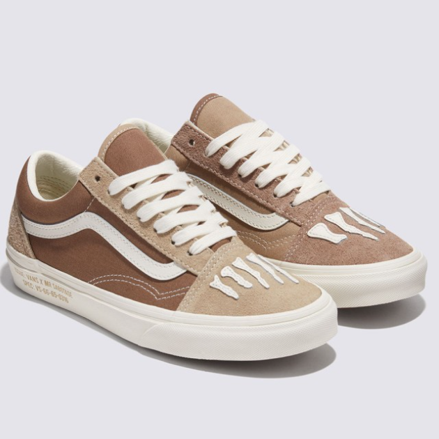 Vans X SBTG Old Skool Brown - VN000CT84MG Expeditedship | eBay