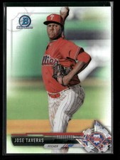 Jose Taveras 2017 Bowman Draft #BDC-73 Chrome Refractor Philadelphia Phillies
