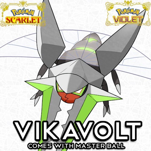 Pack Pokémon Écarlate/Violet FR - Evo Verpom Shiny 6IV Niveau 100 + Master Ball, Neuf, Pour Nintendo Switch