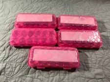 HATCHIMALS CollEGGtibles 12 Pack Egg Carton Empty PINK Storage Cases Lot of 5