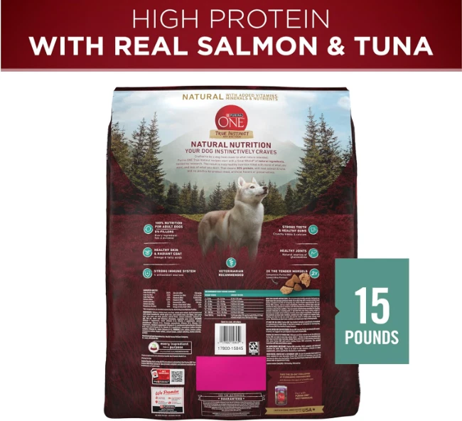 Purina ONE True Instinct With Real Salmon and Tuna Natural With Added Vitamins - Image 2 of 4