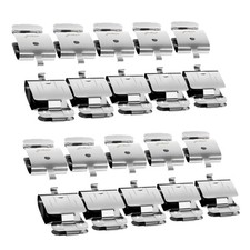 20x Film Photo Develop Drying Hangers Clips Top Bottom Lead For 135 35mm 120 B/W