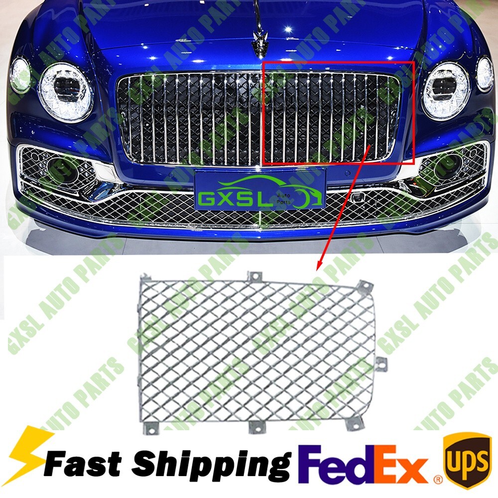 📞 Bentley Flying Spur 2020+ Front LH Radiator Grille Chrome OE 3SE853683