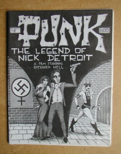 Punk Magazine. No 6. October 1976. Richard Hell, David Byrne, Debbie Harry etc